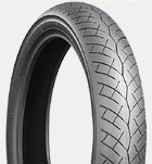 Bridgestone BT45 front tyre features