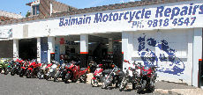 Balmain Motorcycle Service & Repair Shop