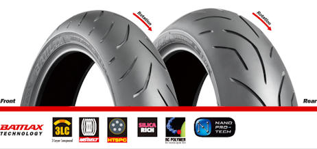 Bridgestone Battlax S20 Tyres