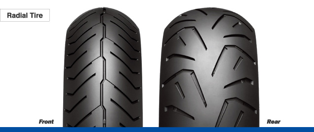 Bridgestone Exedra Max EA1 Radial Cruiser Tyre at Balmain Motorcycle Tyres